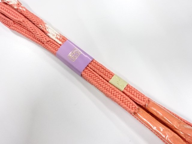 未使用品　正絹　手組帯締め